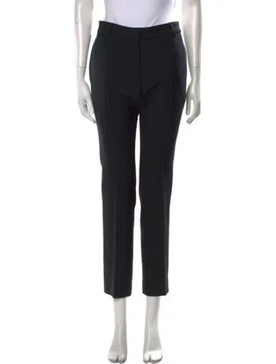 Pre-owned Totême Straight Leg Pants In Black