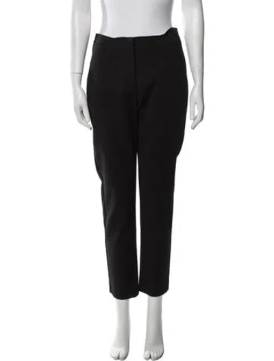 Pre-owned Totême Straight Leg Pants In Black