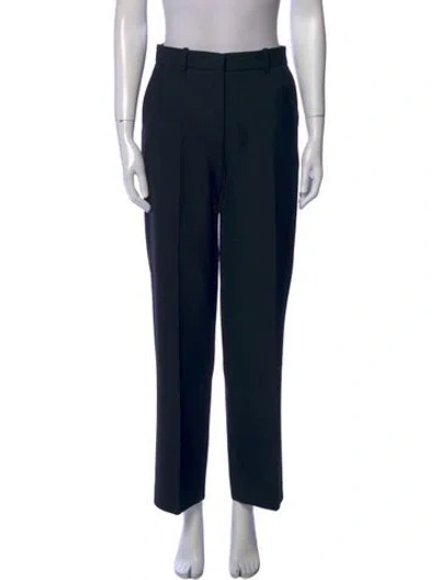 Pre-owned Totême Straight Leg Pants In Black