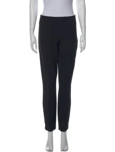 Pre-owned Totême Straight Leg Pants In Black