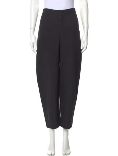 Pre-owned Totême Straight Leg Pants In Gray