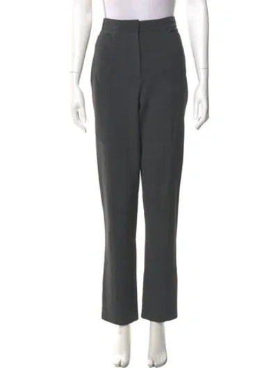 Pre-owned Totême Straight Leg Pants In Gray