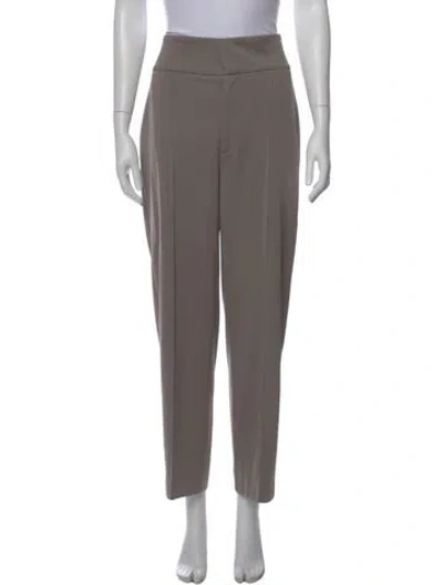 Pre-owned Totême Straight Leg Pants In Gray