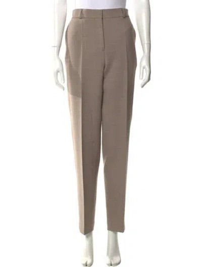 Pre-owned Totême Straight Leg Pants In Neutral