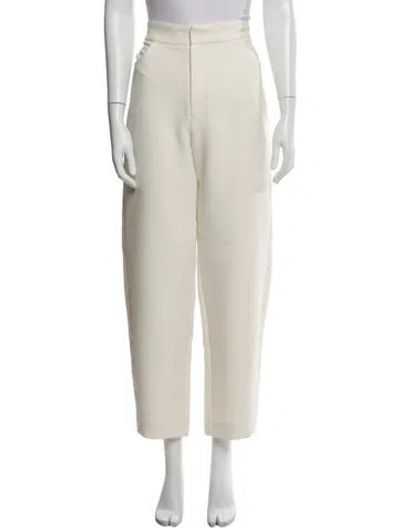 Pre-owned Totême Straight Leg Pants In Neutral
