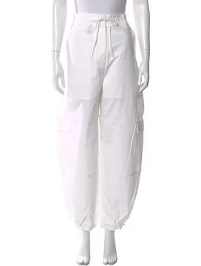 Pre-owned Totême Straight Leg Pants W/ Tags In White