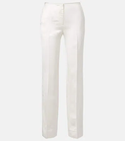Totême Straight Pants In Neutral