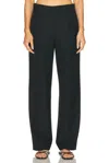 Totême Straight Suit Trouser In Black