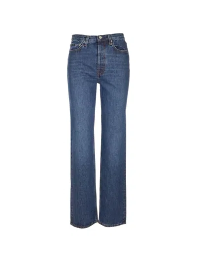 Totême Straight-leg Jeans In Blue