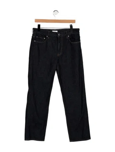 Pre-owned Totême Straight-leg Jeans In Blue