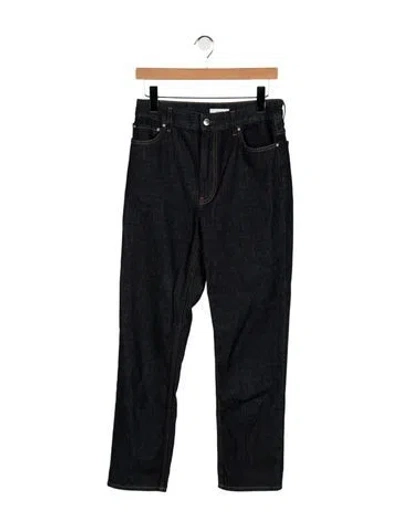 Pre-owned Totême Straight-leg Jeans In Blue
