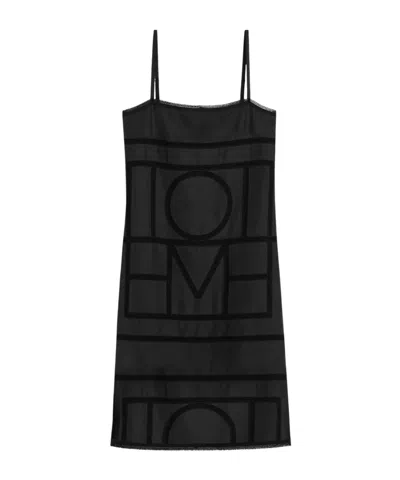 TOTÊME TOTÊME MONOGRAM DRESS