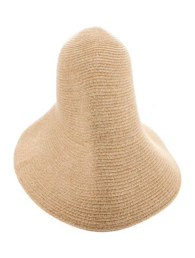 Pre-owned Totême Straw Hat In Neutral