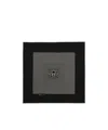 Totême Stripe Printed Square-shaped Scarf In Black