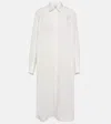 Totême Toteme Women Long Shirt Dress In White