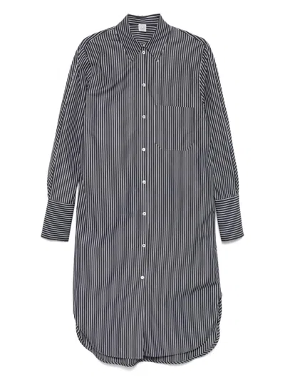 TOTÊME TOTEME STRIPED SHIRT DRESS