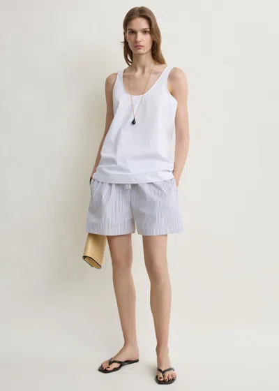 Totême Striped Summer Shorts Blue/yellow