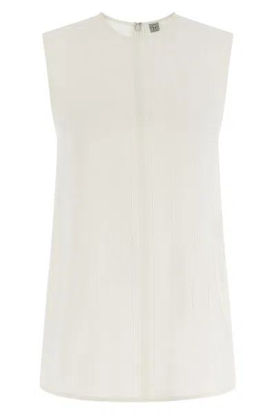 Totême Sleeveless Top In Neutral