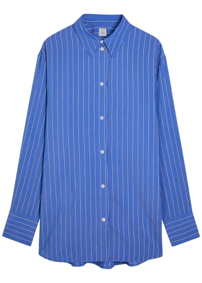 Totême Toteme Striped Woven Shirt