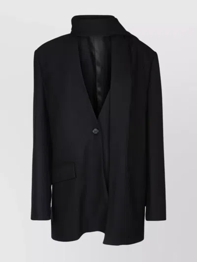 TOTÊME STYLISH JACKET WITH FRONT POCKET AND NOTCHED LAPEL