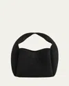 Totême Bucket Suede Tote In Black
