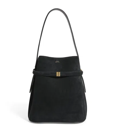 Totême Suede Bucket Shoulder Bag
