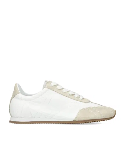 Totême Toteme Suede Flex Sneakers In White