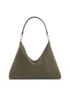 Totême Suede Shoulder Bag In Brown