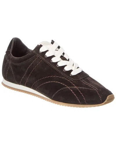Totême Toteme Flex Suede Sneakers In Black