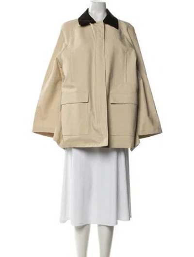 Pre-owned Totême Summer Country Coat In Neutral
