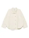 Totême Toteme Summer Parachute Jacket In White
