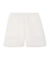 Totême Summer Shorts In White