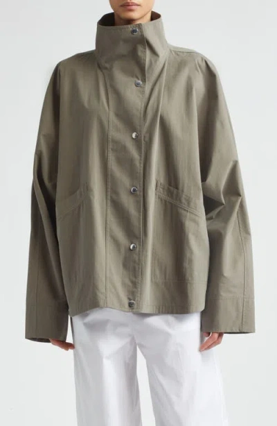 Totême Toteme Summer Water Repellent Parachute Jacket In Green