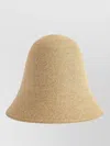Totême Sun Hat Wide Brim Straw Design Lightweight In Brown