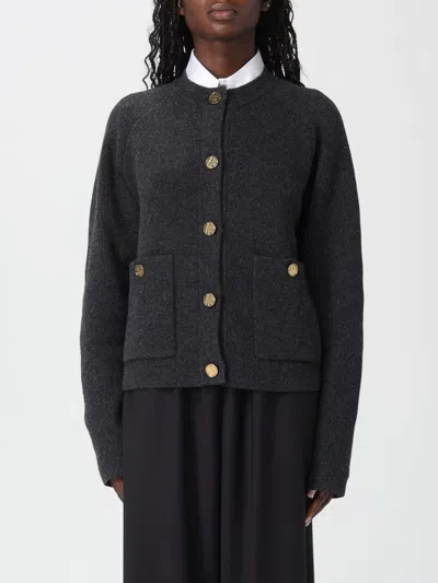 Totême Wool Buttoned Cardigan In Black
