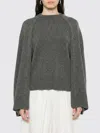 Totême Sweater Woman Toteme In Gray