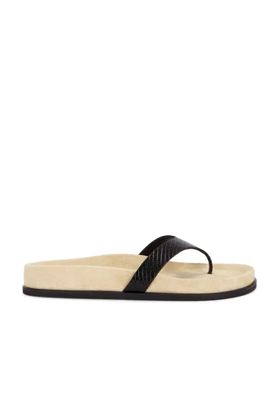 Totême Swift Sandal In Black