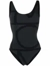 Totême Toteme Main Swimsuit In Black