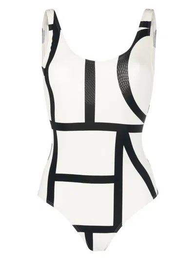 Totême Toteme Swimsuit In Multi