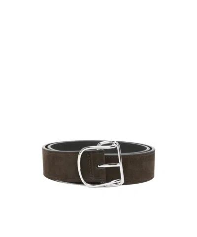 Totême Swirl Suede Belt