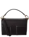 Totême Toteme T-flap Mini Leather Shoulder Bag