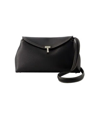 Totême T-lock Bag - Toteme - Leather - Black