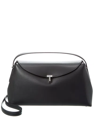 Totême Toteme T Lock Leather Shoulder Bag