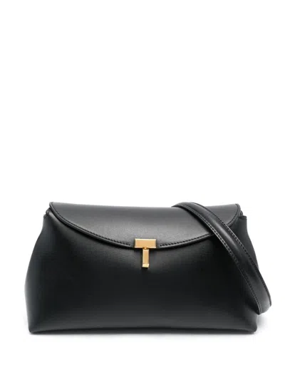 Totême Toteme T-lock Leather Shoulder Bag