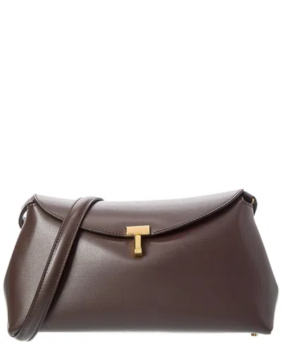 Totême Toteme T Lock Leather Shoulder Bag
