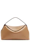 Totême Toteme T-lock Leather Top Handle Bag
