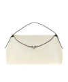 Totême T-lock Shoulder Bag In White