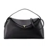 Totême Toteme T Lock Top Handle Bag In Black