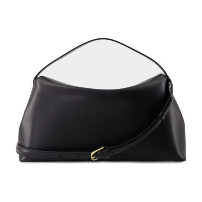 Totême Toteme T Lock Top Handle Bag  Black