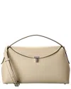 Totême Toteme T-lock Top Handle Leather Satchel